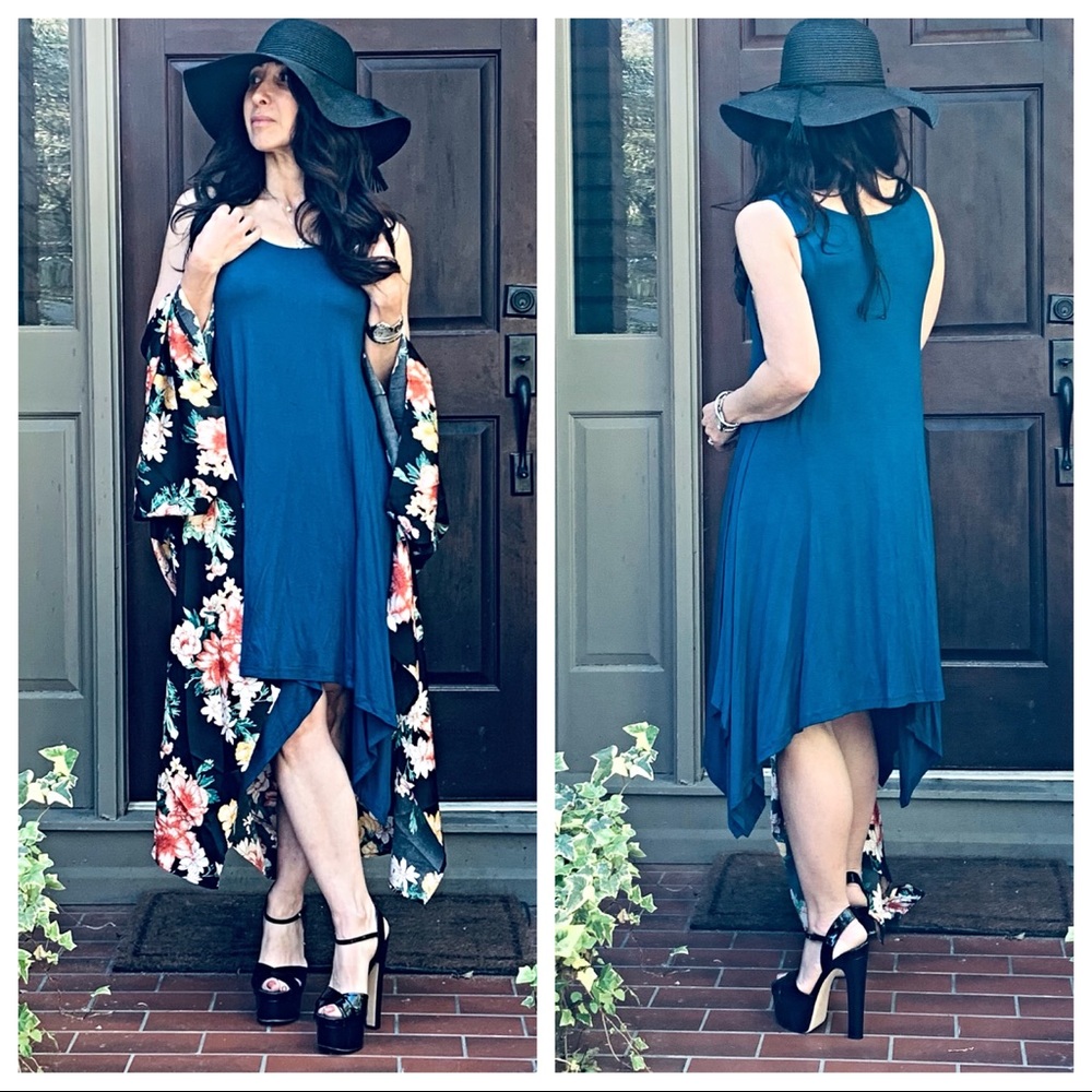 Asymmetrical tank dress - Picture 7 of 7